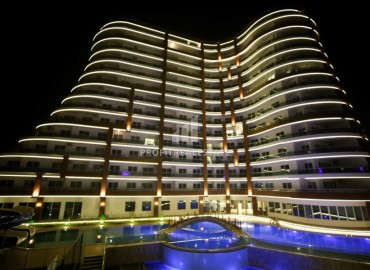 Элегантная меблированная квартира 1+1, 55м², в 500 метрах от моря, в комплексе с широкой инфраструктурой, Махмутлар, Аланья ID-15391 фото-11