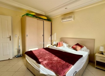Меблированная квартира с двумя спальнями, 100м², в комплексе с бассейном, в 150м от моря в районе Алании Оба ID-15392 фото-10