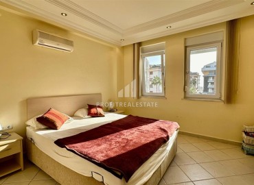 Меблированная квартира с двумя спальнями, 100м², в комплексе с бассейном, в 150м от моря в районе Алании Оба ID-15392 фото-11