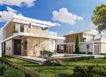 Luxurious villas 300-400 m², from the developer, with a private pool, 400 m from the sea, Catalkoy, Northern Cyprus ID-15400 фото-16