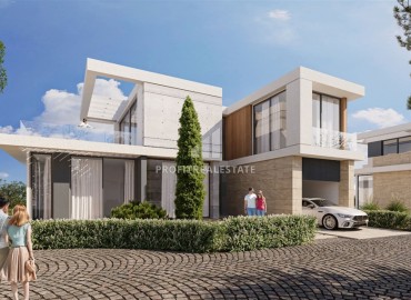 Luxurious villas 300-400 m², from the developer, with a private pool, 400 m from the sea, Catalkoy, Northern Cyprus ID-15400 фото-18