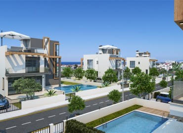 Роскошная двухэтажная вилла с бассейном, от застройщика, Озанкёй, Кирения, Северный Кипр, 220 м2 ID-15405 фото-9