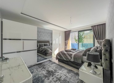 Фешенебельная двухуровневая квартира 2+1, 110м² с террасой и дизайнерским интерьером, Каргыджак, Аланья ID-15408 фото-20