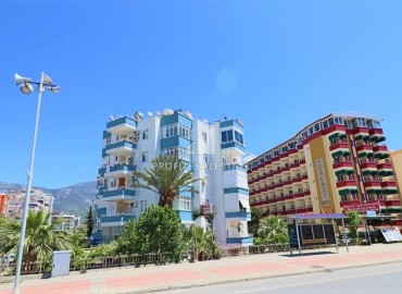 View two bedroom apartment 90 m², on the first coastline with a glazed balcony, Mahmutlar, Alanya ID-15410 фото-4