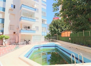 View two bedroom apartment 90 m², on the first coastline with a glazed balcony, Mahmutlar, Alanya ID-15410 фото-6