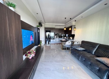 Фешенебельная двухкомнатная квартира, 65м², с видом на море в комплексе премиум класса, в Каргыджаке, Алания ID-15414 фото-6