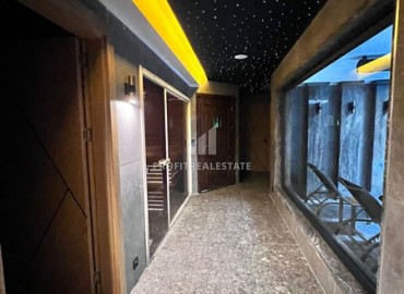 Фешенебельная двухкомнатная квартира, 65м², с видом на море в комплексе премиум класса, в Каргыджаке, Алания ID-15414 фото-19