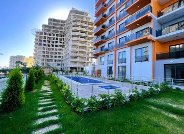 Excellent new one bedroom apartment, 55m², with sea views, in a cozy residence in the Ayash area, Erdemli ID-15423 фото-13