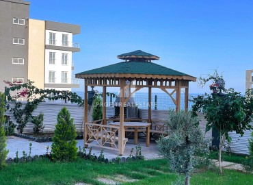 Excellent new one bedroom apartment, 55m², with sea views, in a cozy residence in the Ayash area, Erdemli ID-15423 фото-16