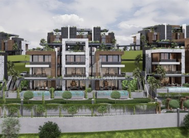 Premium investment project from the developer: luxury villa residence 430-455m², Kargicak, Alanya ID-15429 фото-4