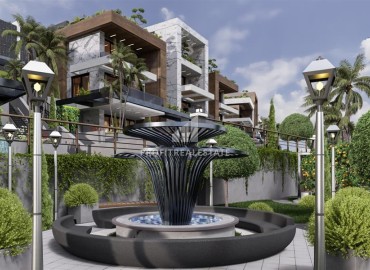 Premium investment project from the developer: luxury villa residence 430-455m², Kargicak, Alanya ID-15429 фото-8