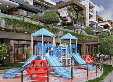 Premium investment project from the developer: luxury villa residence 430-455m², Kargicak, Alanya ID-15429 фото-9