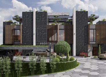 Premium investment project from the developer: luxury villa residence 430-455m², Kargicak, Alanya ID-15429 фото-15