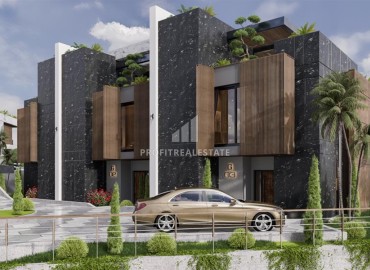 Premium investment project from the developer: luxury villa residence 430-455m², Kargicak, Alanya ID-15429 фото-17