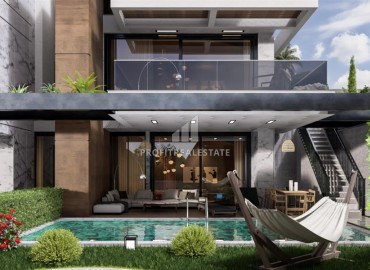 Premium investment project from the developer: luxury villa residence 430-455m², Kargicak, Alanya ID-15429 фото-20