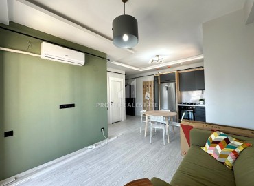 Видовая меблированная двухкомнатная квартира, 60м², в комфортабельном комплексе в Мерсине, Тедже ID-15432 фото-6
