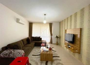 Уютная квартира с одной спальней, 60м², в комфортабельной резиденции в Махмутларе, Алания ID-15437 фото-5