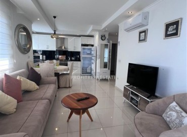 Furnished one bedroom apartment 100 meters from the sea, Alanya, center, 55 m2 ID-15442 фото-4