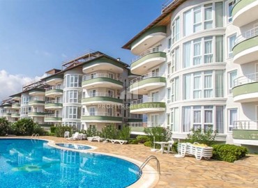 Ready-to-move-in furnished apartment 2+1, 100m², at an attractive price, in a residence with facilities, Oba, Alanya ID-15475 фото-1