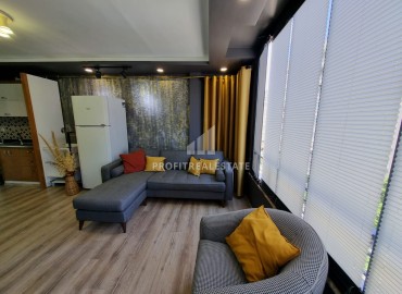 Элегантная меблированная квартира с одной спальней, 55м², в 250м от моря в микрорайоне Соли, Мезитли ID-15481 фото-5