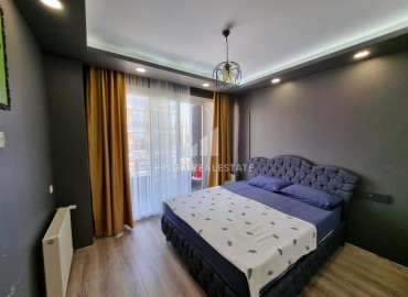 Элегантная меблированная квартира с одной спальней, 55м², в 250м от моря в микрорайоне Соли, Мезитли ID-15481 фото-6