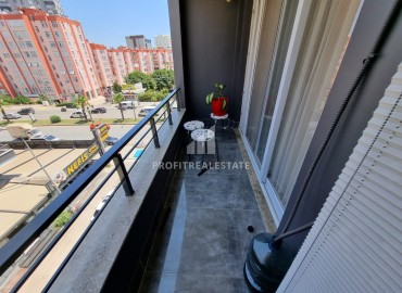 Элегантная меблированная квартира с одной спальней, 55м², в 250м от моря в микрорайоне Соли, Мезитли ID-15481 фото-9