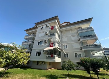 Elegant furnished penthouse 3+1, 220m², with separate kitchen and glazed balcony, in Oba, Alanya ID-15489 фото-17