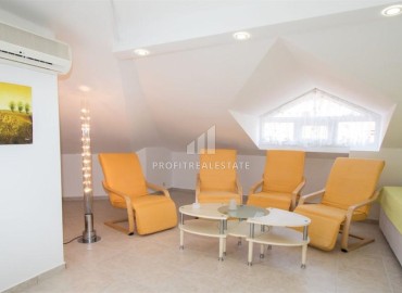 Яркий уютный пентхаус 3+2, 190м², с мебелью, террасой, в 250 метрах от моря, в Оба, Аланья ID-15492 фото-8