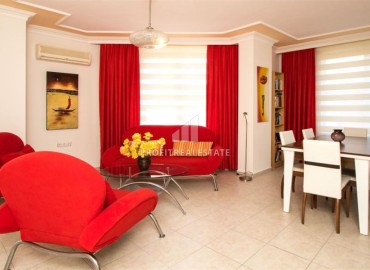 Bright cozy penthouse 3+2, 190m², furnished, terrace, 250 meters from the sea, in Oba, Alanya ID-15492 фото-3
