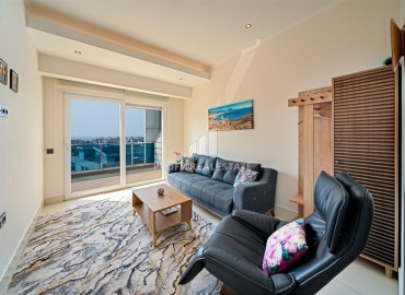 Furnished duplex 3+1 with private sauna, in a luxury residence, in the center of Tosmur, Alanya, 165 m2 ID-15494 фото-8