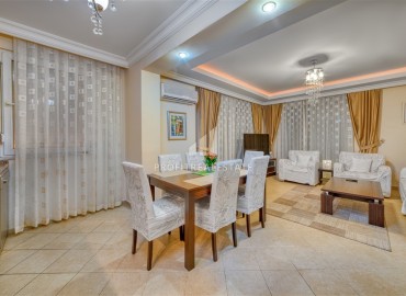 Beautiful elegant furnished apartment 2+1, 110m², with panoramic views of the Mediterranean Sea, in Mahmutlar, Alanya ID-15496 фото-8