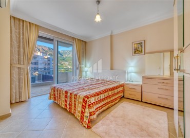 Beautiful elegant furnished apartment 2+1, 110m², with panoramic views of the Mediterranean Sea, in Mahmutlar, Alanya ID-15496 фото-10