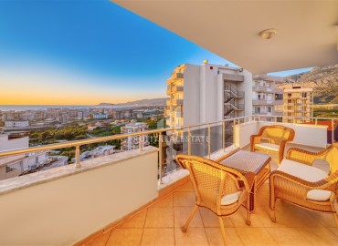 Beautiful elegant furnished apartment 2+1, 110m², with panoramic views of the Mediterranean Sea, in Mahmutlar, Alanya ID-15496 фото-15