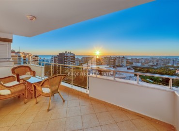 Beautiful elegant furnished apartment 2+1, 110m², with panoramic views of the Mediterranean Sea, in Mahmutlar, Alanya ID-15496 фото-17