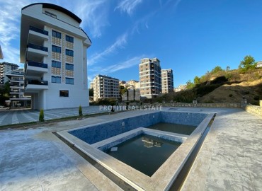 Симпатичная трехкомнатная, 90м², в новостройке с бассейном, в 1000м от моря в Авсалларе, Алания ID-15525 фото-15