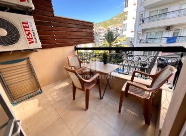 Furnished garden duplex 3+2, 140m², in a residence with a swimming pool in Cikcilli, Alanya ID-15530 фото-10