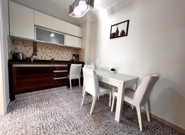 Furnished garden duplex 3+2, 140m², in a residence with a swimming pool in Cikcilli, Alanya ID-15530 фото-15