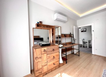 Furnished garden duplex 3+2, 140m², in a residence with a swimming pool in Cikcilli, Alanya ID-15530 фото-20