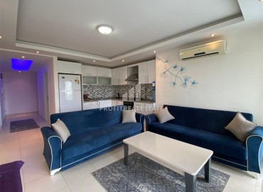 Меблированная квартира с одной спальней, 70м², в комплексе премиум класса в 600м от пляжа Инжекум в Авсалларе, Алания ID-15531 фото-2