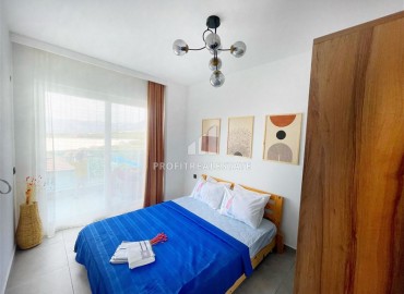 Меблированная двухкомнатная квартира, 55м², в комплексе с богатой инфраструктурой, с видом горы в Махмутларе ID-15535 фото-6
