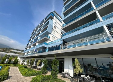 Меблированная двухкомнатная квартира, 55м², в комплексе с богатой инфраструктурой, с видом горы в Махмутларе ID-15535 фото-17