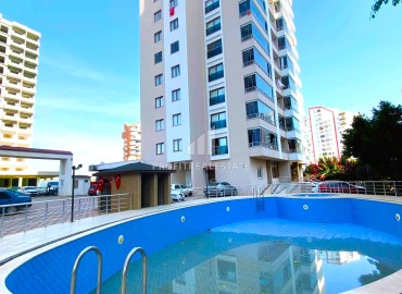 Gasified apartment 2+1, 115m², with three balconies, in a comfortable residence in Teje, Mersin ID-15540 фото-20