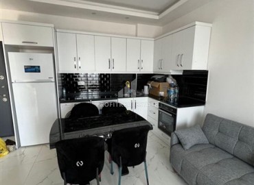 Stylish furnished one-bedroom apartment, 45m², in a new residential residence with facilities, Avsallar, Alanya ID-15547 фото-4