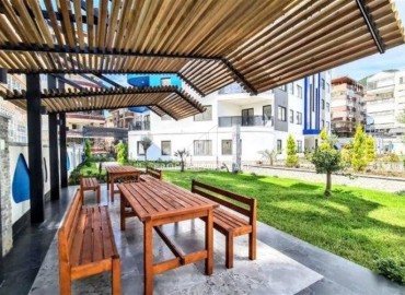 Furnished two bedroom apartment 85m², ready to move in, in a residence with facilities, in the center of Alanya ID-15550 фото-16