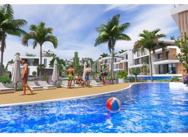 Квартиры и виллы с собственным бассейном, в новом жилом проекте с высокой доходностью, Татлысу, Фамагуста, Северный Кипр, 42-222 м2 ID-15551 фото-5