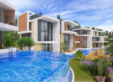Квартиры и виллы с собственным бассейном, в новом жилом проекте с высокой доходностью, Татлысу, Фамагуста, Северный Кипр, 42-222 м2 ID-15551 фото-6