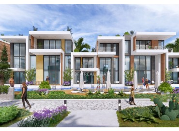 Квартиры и виллы с собственным бассейном, в новом жилом проекте с высокой доходностью, Татлысу, Фамагуста, Северный Кипр, 42-222 м2 ID-15551 фото-8