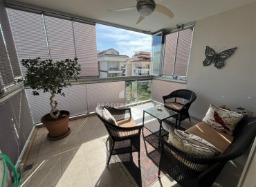 Bright furnished apartment 2+1, 85m², with heated floors and glazed balcony, Oba, Alanya ID-15552 фото-15