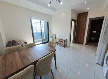 Stylish furnished one-bedroom apartment 50m², in a residence with facilities, Oba, Alanya ID-15557 фото-5