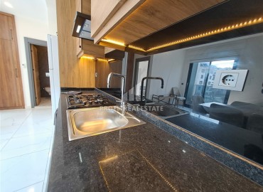 Stylish furnished one-bedroom apartment 50m², in a residence with facilities, Oba, Alanya ID-15557 фото-6